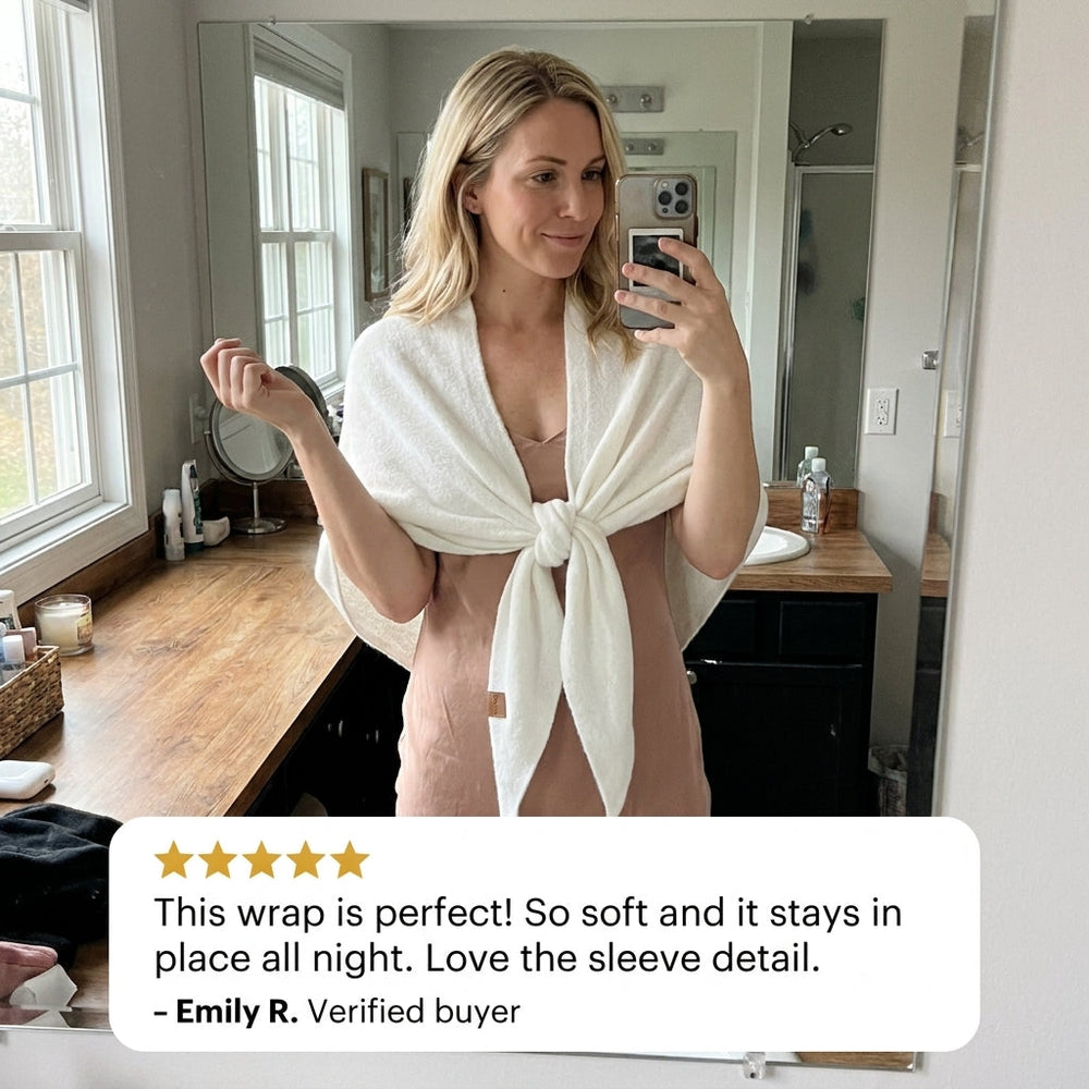 Elegant Occasion Shawl-Cape