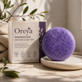 Oreya purple shampoo bar for white and grey hair